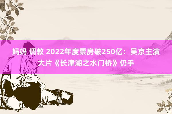 妈妈 调教 2022年度票房破250亿：吴京主演大片《长津湖之水门桥》仍手