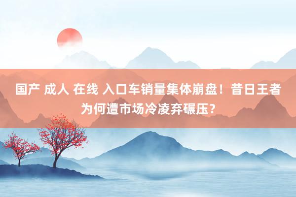 国产 成人 在线 入口车销量集体崩盘！昔日王者为何遭市场冷凌弃碾压？