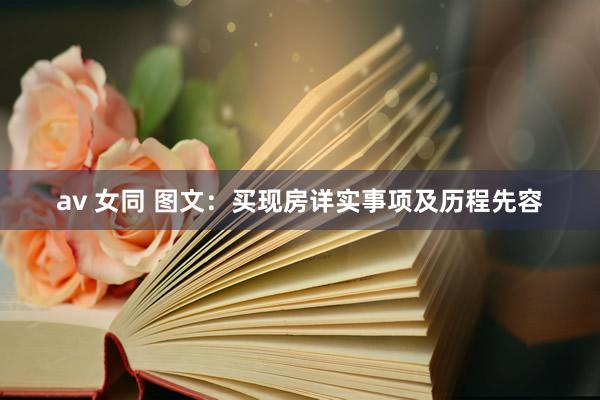 av 女同 图文：买现房详实事项及历程先容